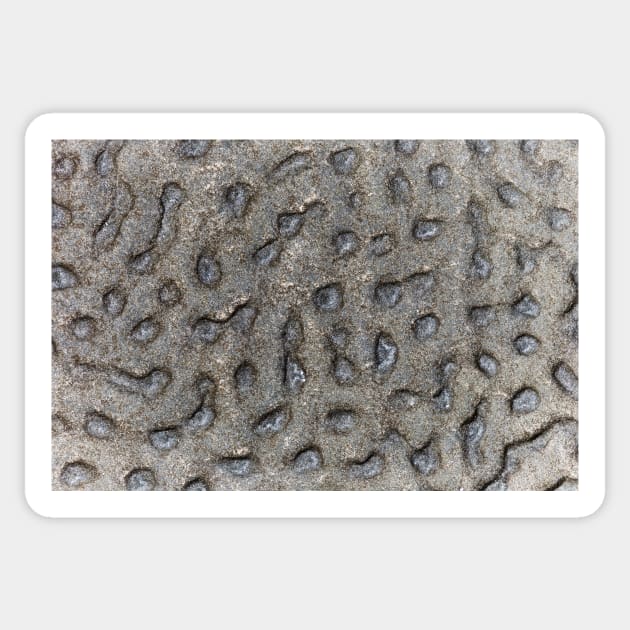 Volcanic Rock Pattern Sticker by textural